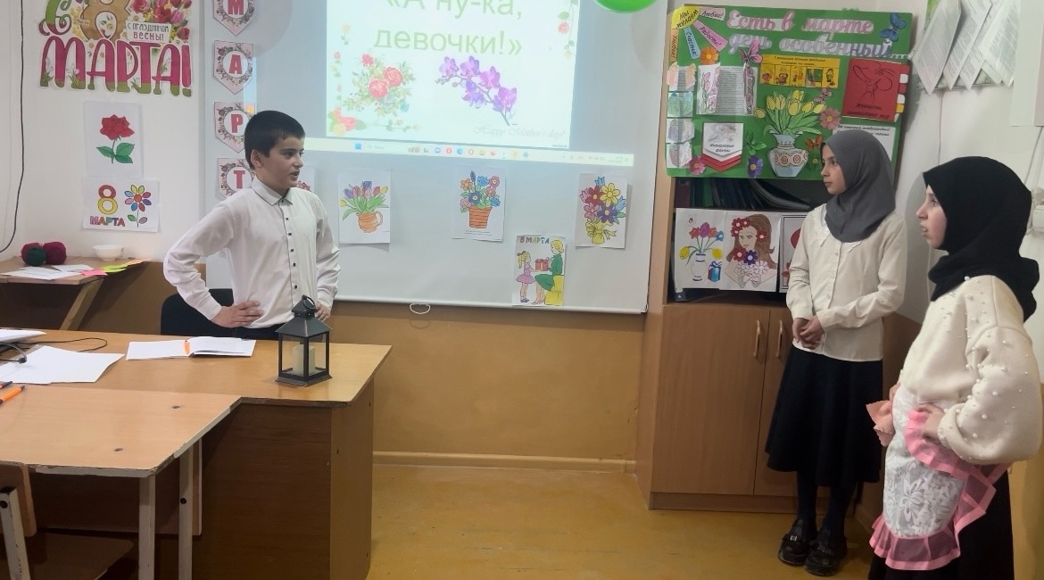 Сценка «Как Коля маме помогал».