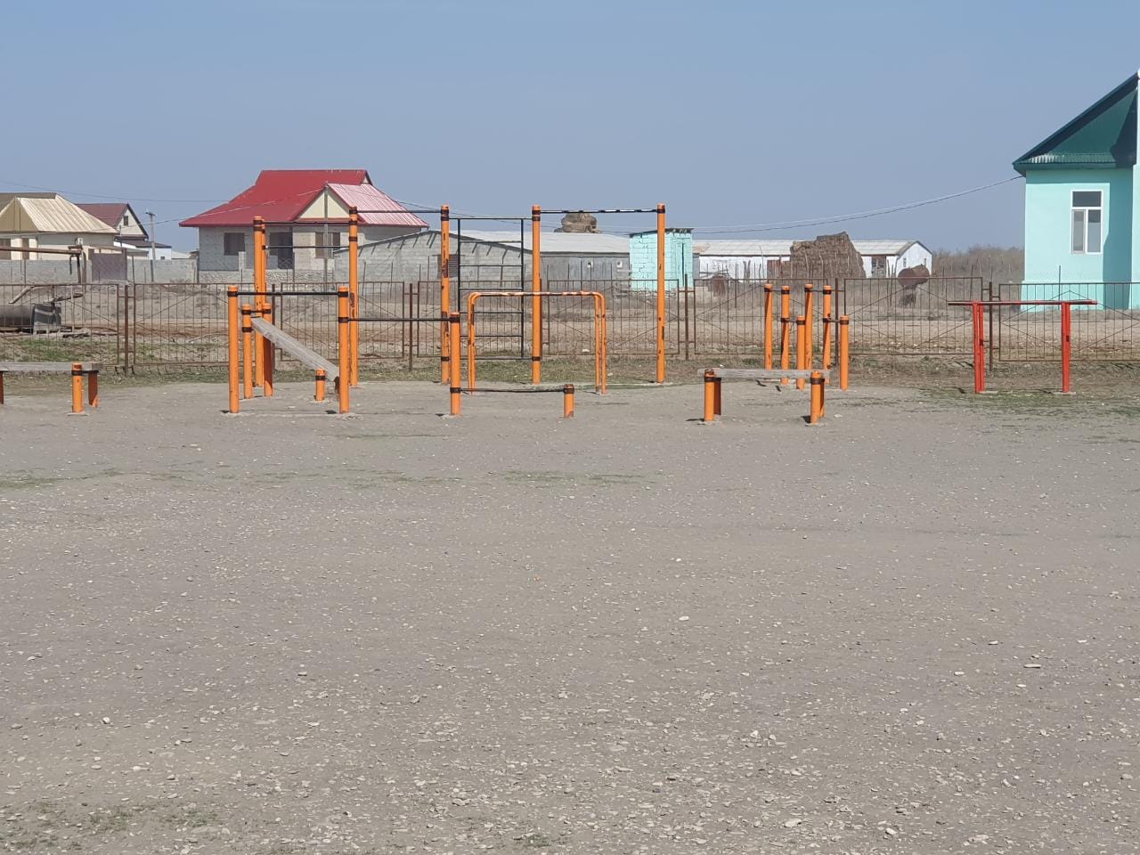 Спортивная площадка. Спортивная площадка.